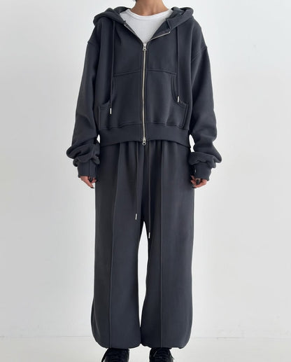 double fleece jumper