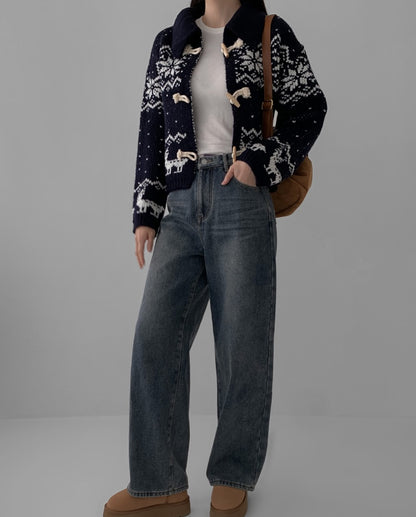 areun nordic cardigan