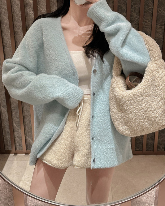 somo mohair cardigan