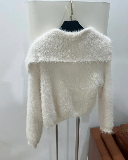 sera crop cardigan