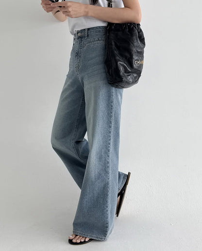 lip pocket banding pants (pre-order)