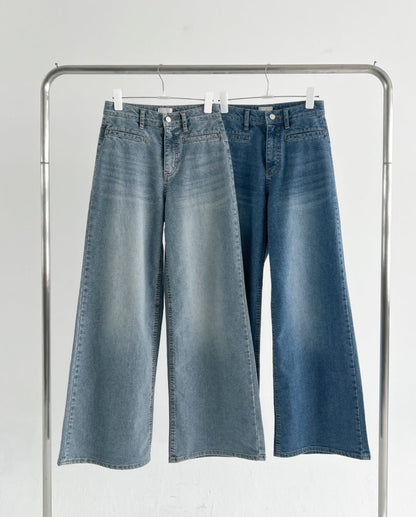 lip pocket banding pants (pre-order)