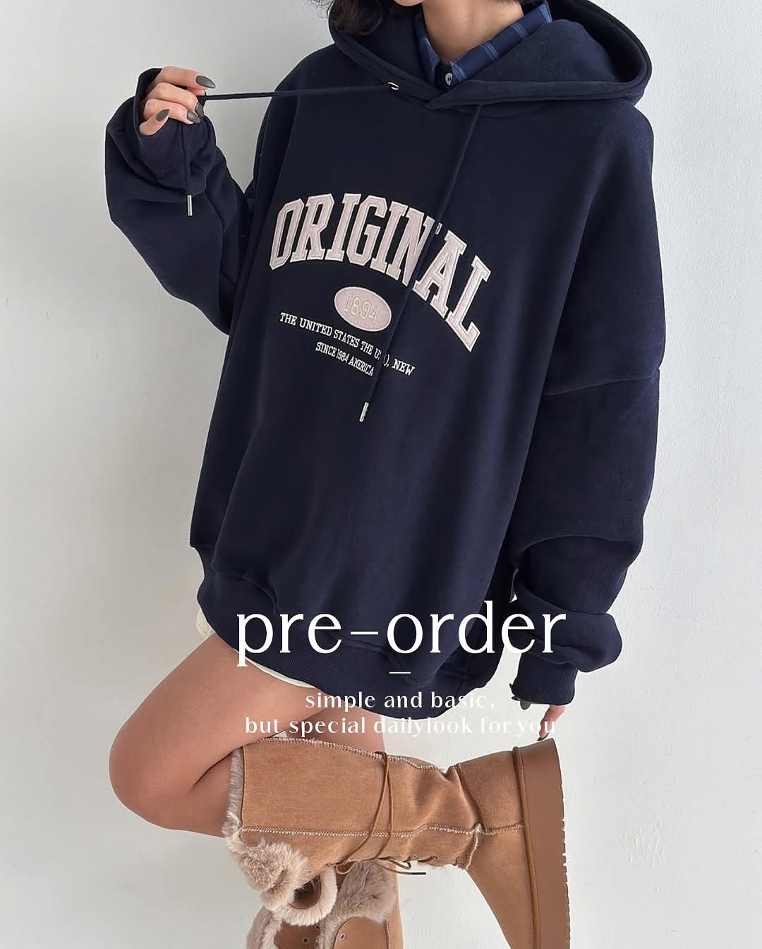 orig fleece jumper (pre-order)