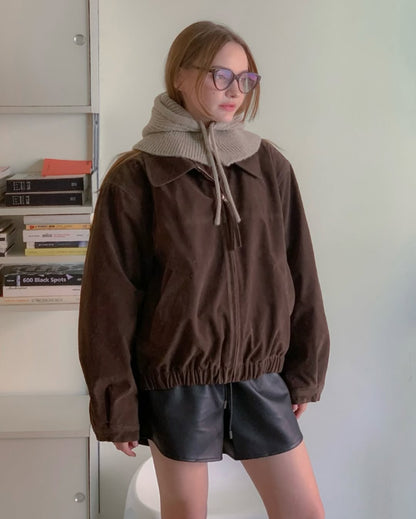 cara suede jumper