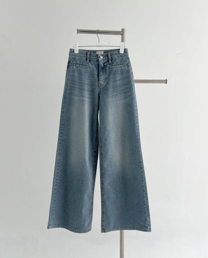 lip pocket banding pants (pre-order)
