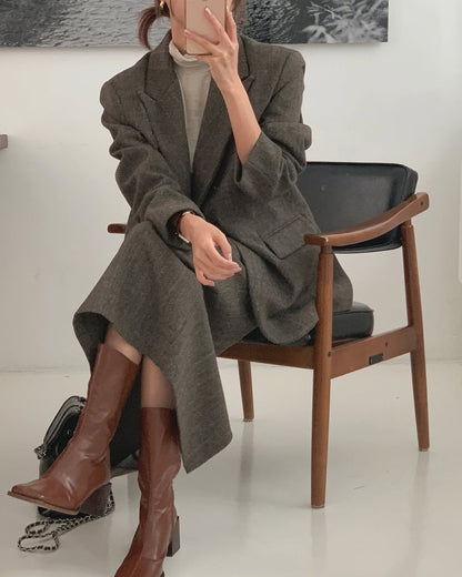 jaures herringbone jacket
