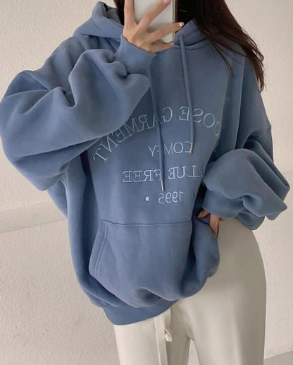 garment fleece hoodie