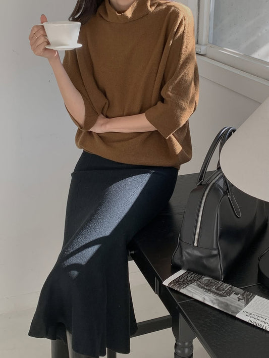 cash wholegarment knit