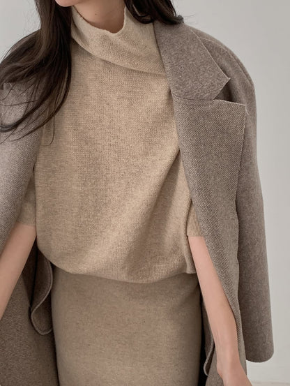 cash wholegarment knit