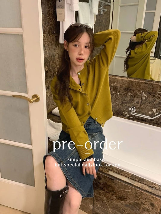 aveline wool cardigan (pre-order)