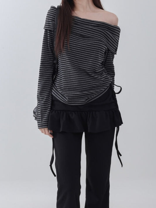 striped oraa top