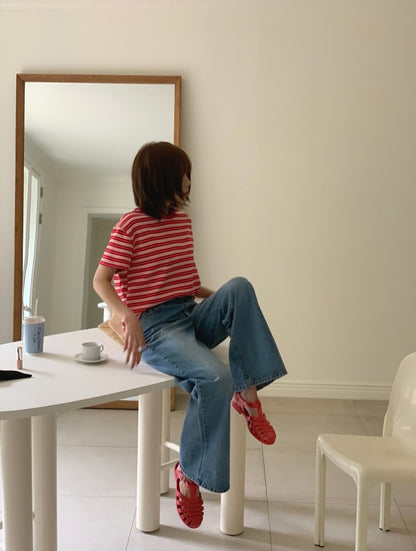 pani striped top ( pre-order )