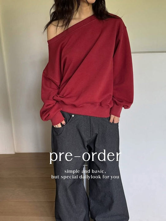 rylan off-shoulder top (pre-order)