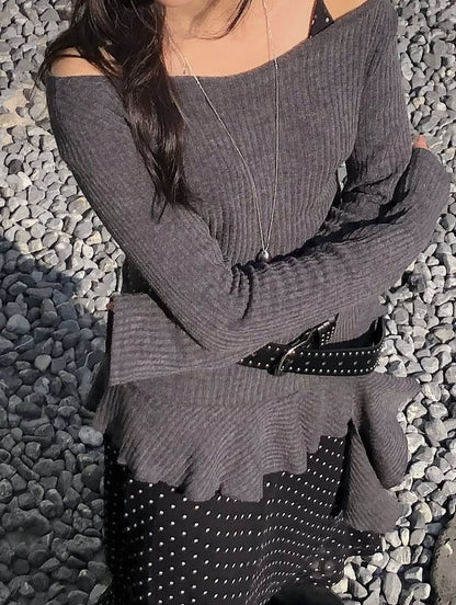 mei frill top (pre-order)