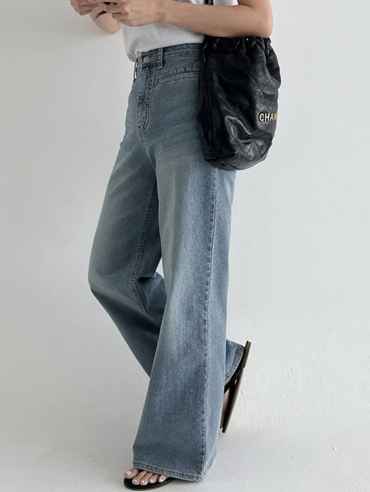 lip pocket banding pants