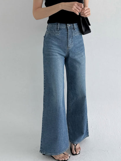 lip pocket banding pants