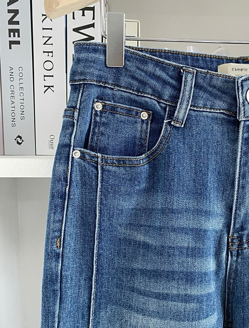 lafy boot-cut denim pants (pre-order)