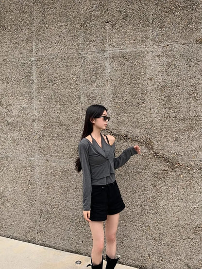 velo layered cardigan (pre-order)