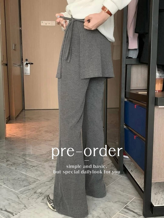 harri wrap skirt + pants (pre-order)
