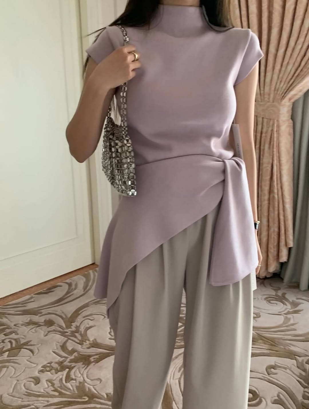 sage shawl knit set (pre-order)