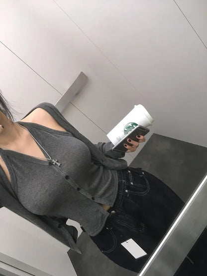 velo layered cardigan (pre-order)