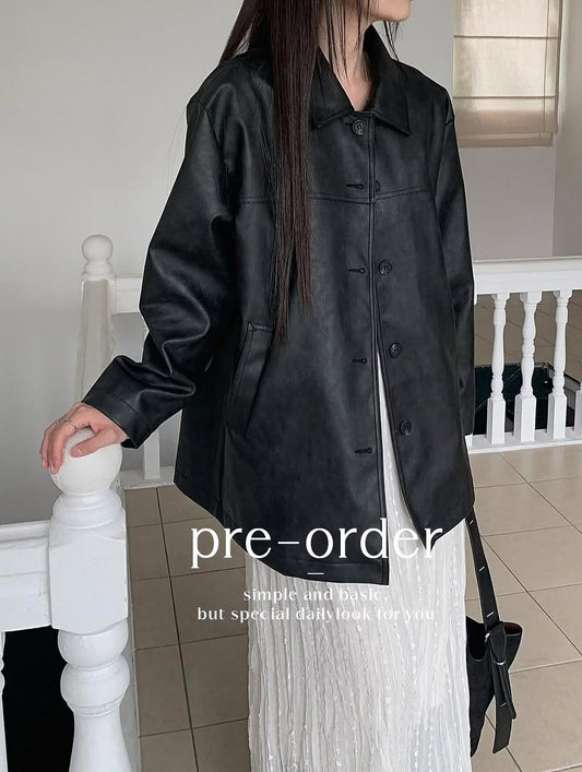 bowie leather jacket (pre-order)