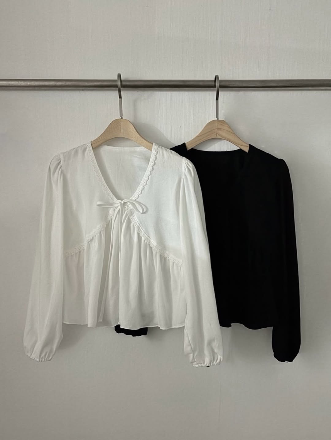 bell lace cotton blouse (pre-order)