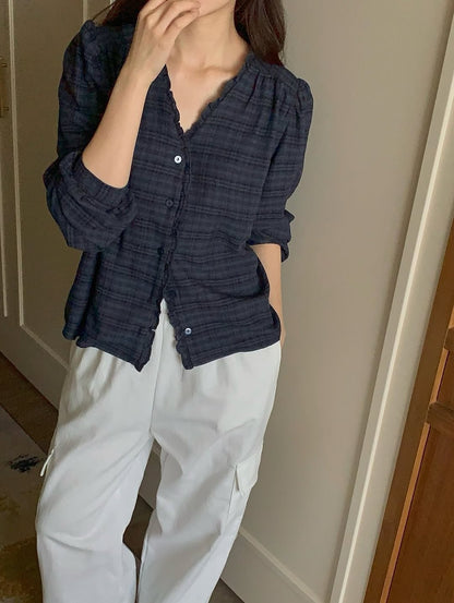 melrose frill blouse (pre-order)