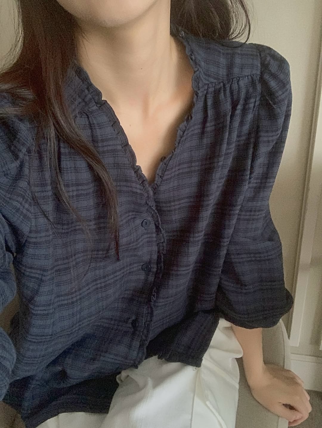 melrose frill blouse (pre-order)