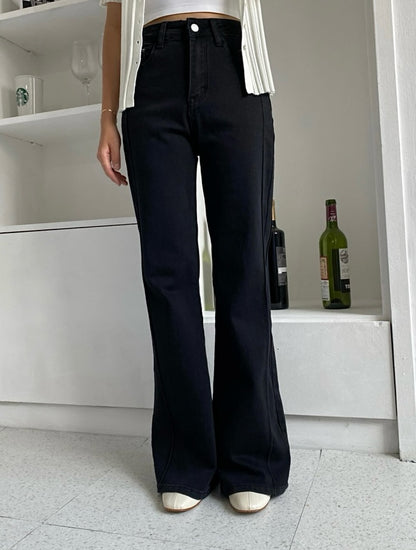 lafy boot-cut denim pants (pre-order)