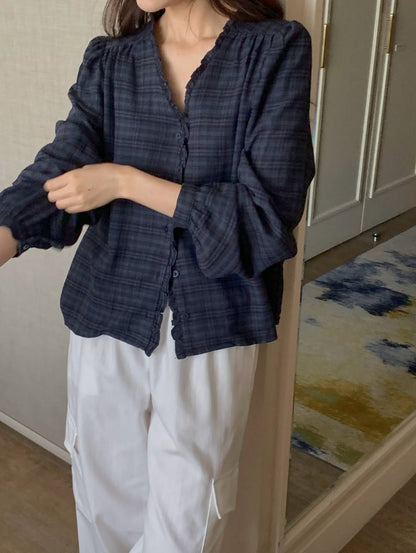 melrose frill blouse (pre-order)