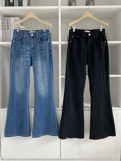 lafy boot-cut denim pants (pre-order)