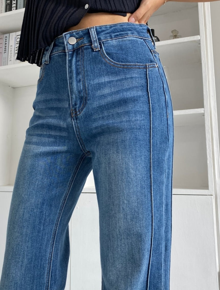 lafy boot-cut denim pants (pre-order)