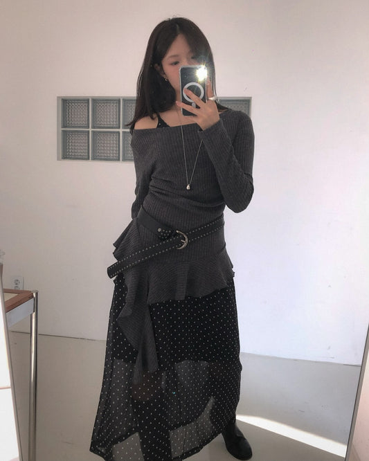 mei frill top