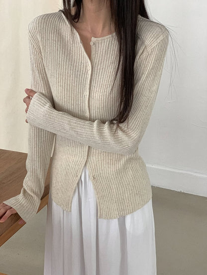 seta linen cardigan