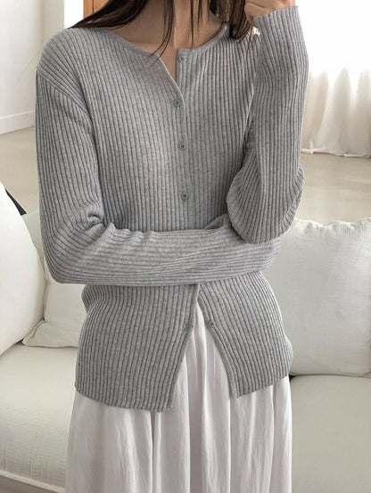 seta linen cardigan