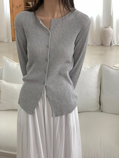 seta linen cardigan
