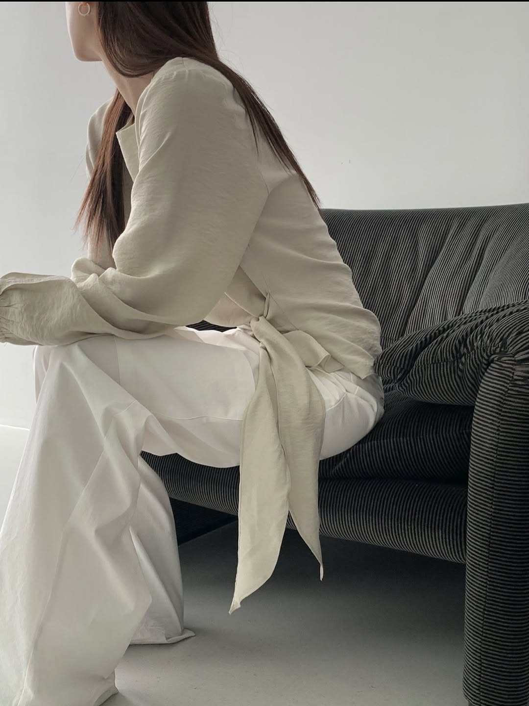 kaye tie blouse
