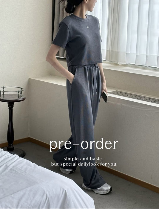 vero paded top + pants set (pre-order)