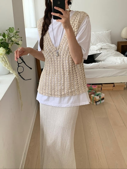 solene knit vest