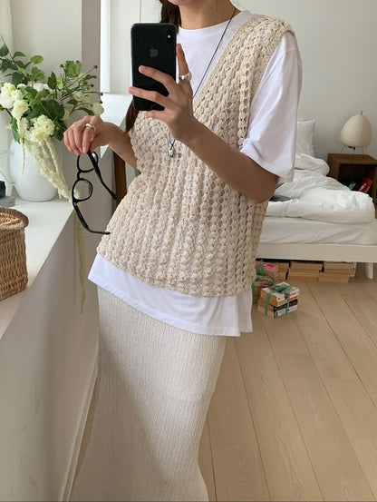 solene knit vest
