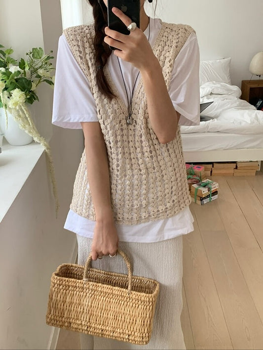solene knit vest