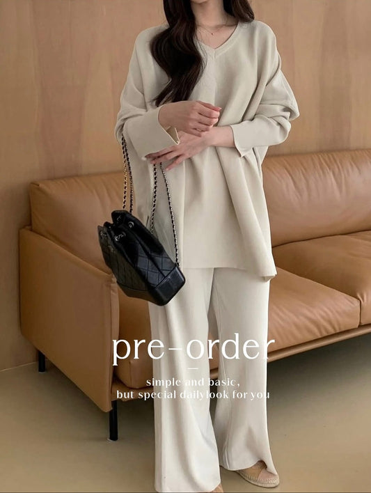 all day knit set (pre-order)