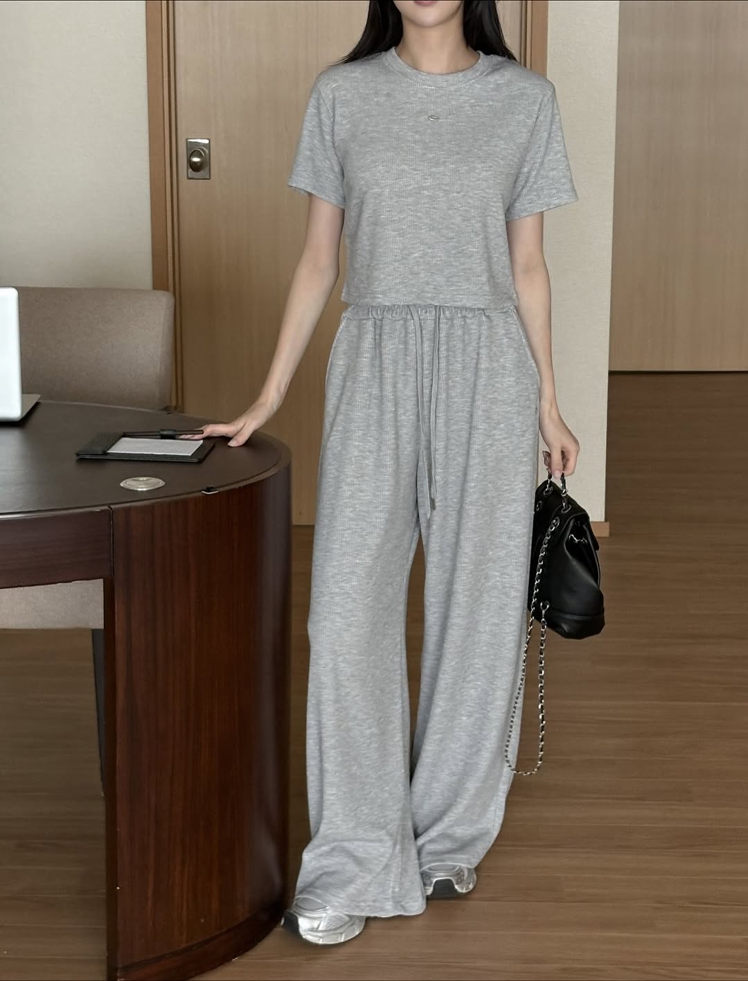 vero paded top + pants set (pre-order)