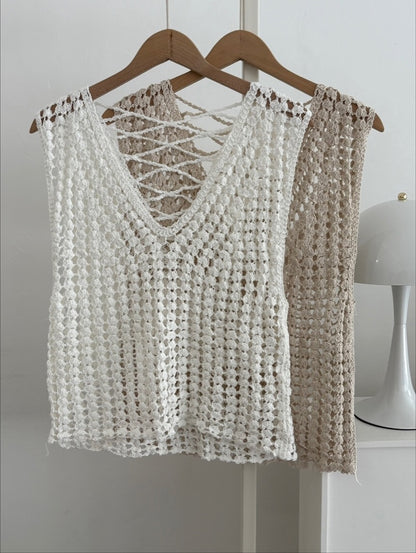 solene knit vest