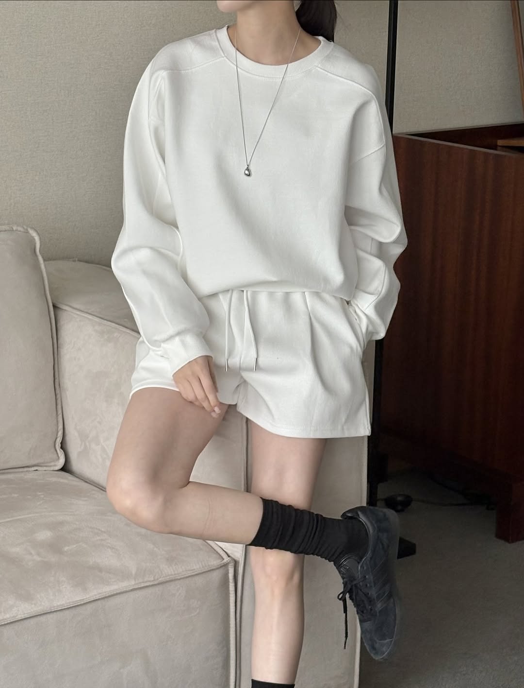 maje top+pants set (pre-order)