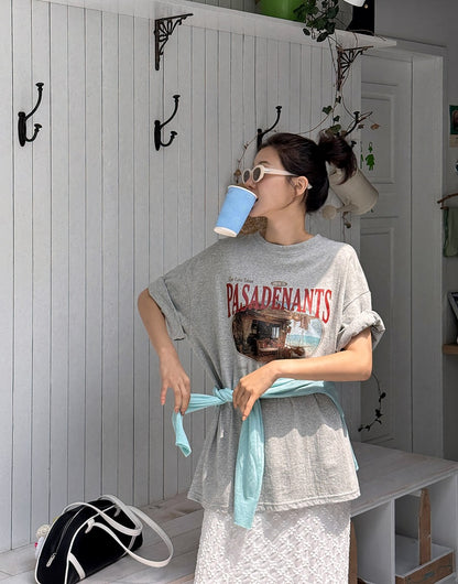 pasadena oversized tee