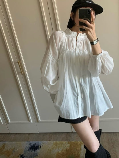 irene frill blouse