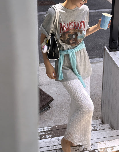 pasadena oversized tee