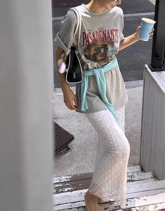 pasadena oversized tee